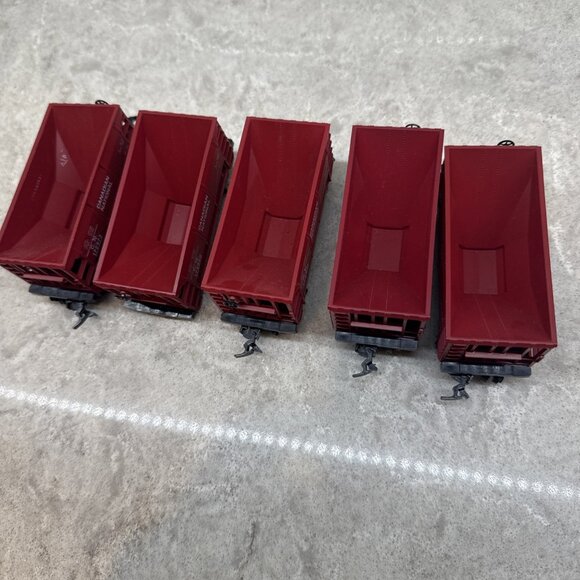 Vintage Canadian National HO Hopper Car Lot of 5: 172950, 172912, 172973, 172909 - Picture 5 of 5